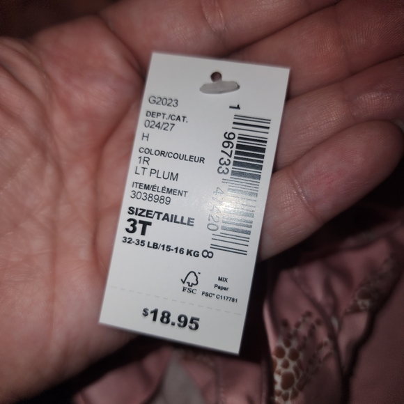 Nwt tcp giraffe pink dress with bows - Picture 4 of 5